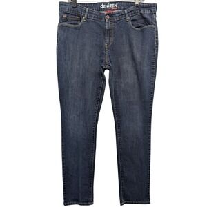 Denizen from Levis Modern Skinny Jeans Womens 16 M Dark Wash Blue Denim Stretch